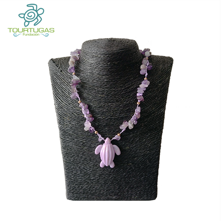 Collar Amatista Laúd - Image 2